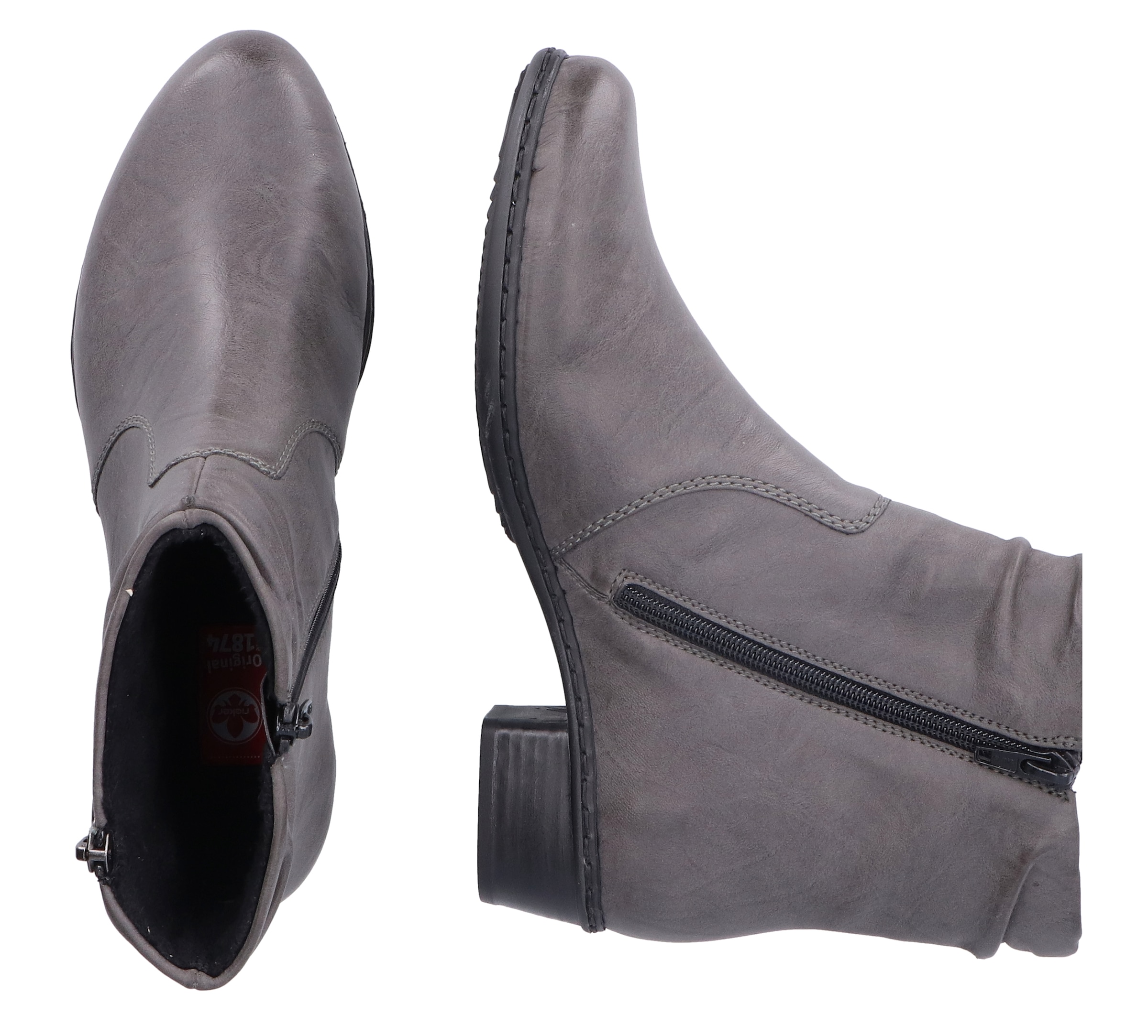 Rieker Ankle Boots in Grey