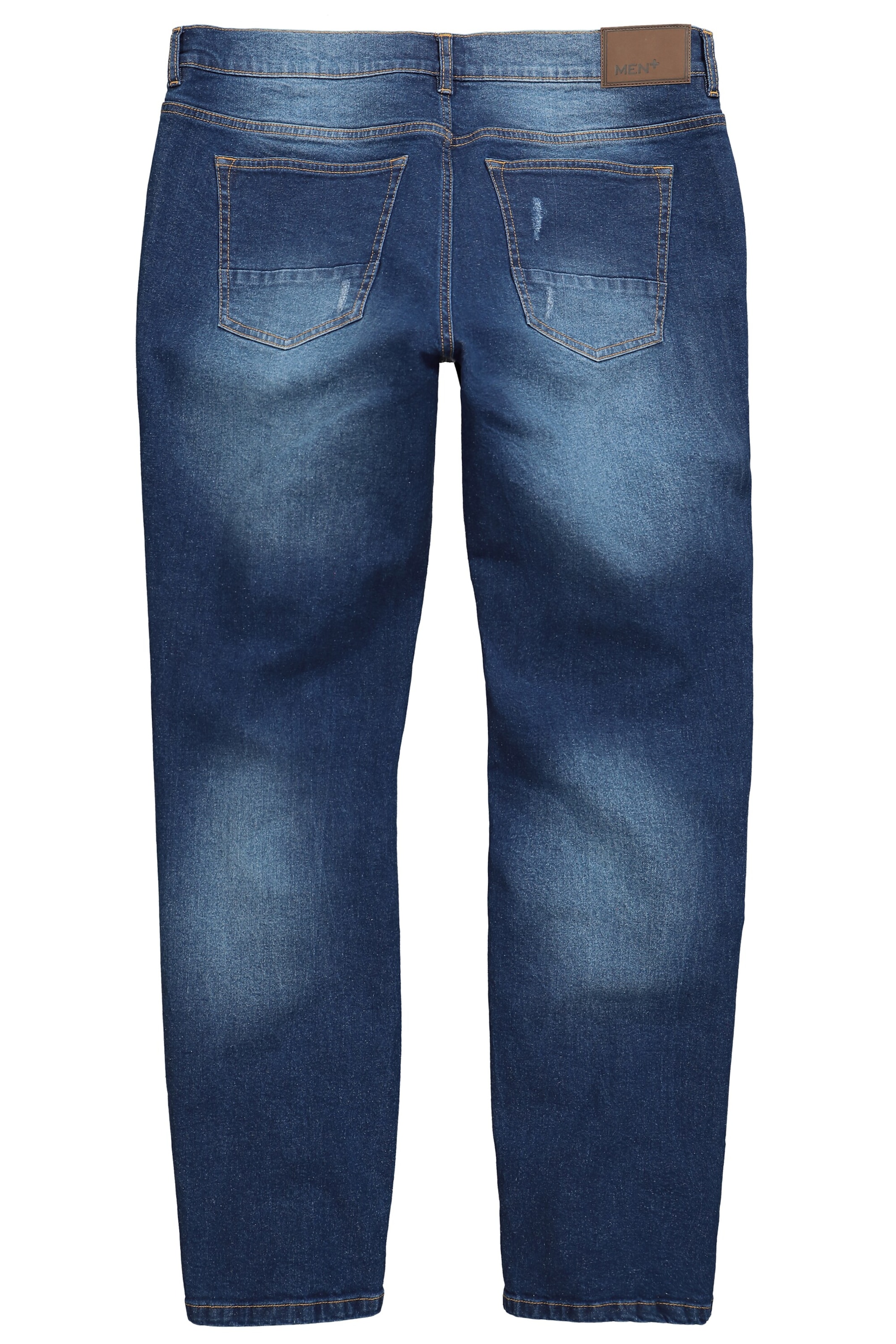 Men Plus Regular Jeans in Blau