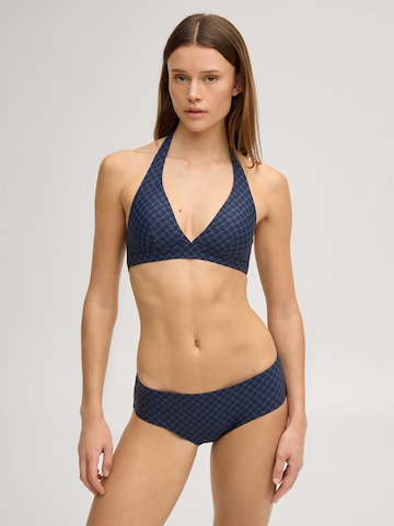 JOOP! Bikini Top in Blue: front