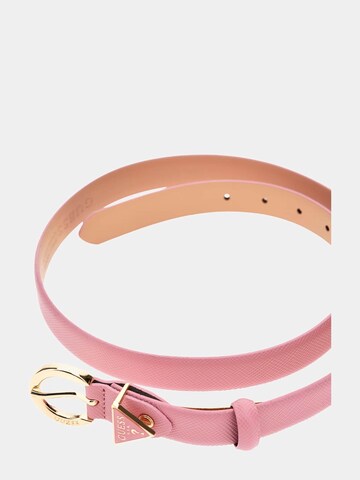 GUESS Gürtel 'Guess' in Pink
