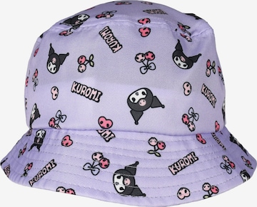 HELLO KITTY Hat 'Kuromi' in Purple: front