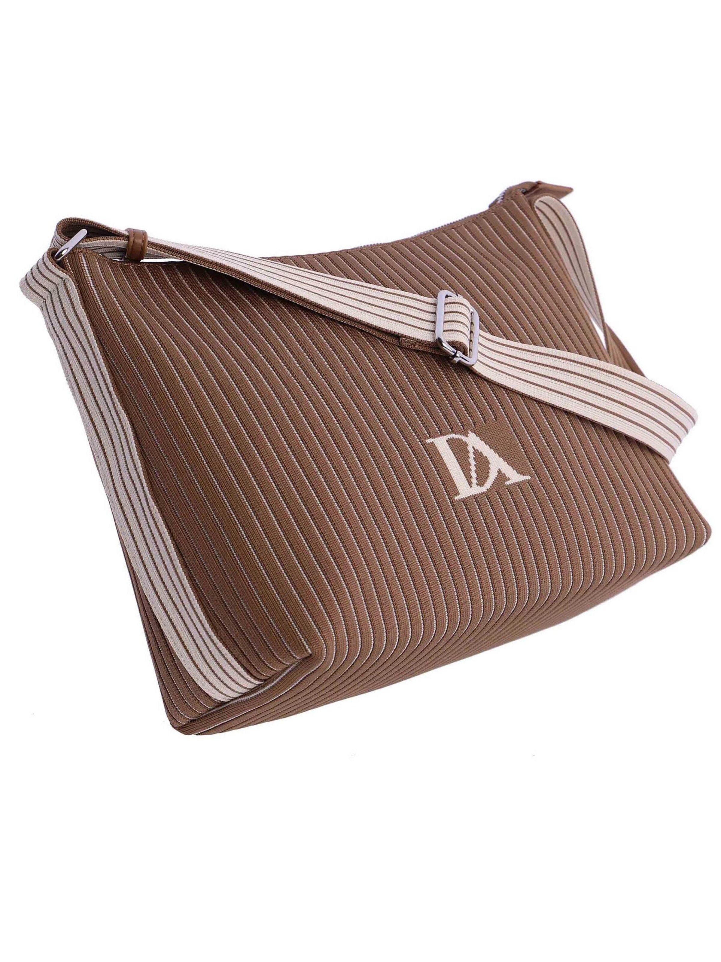 Don Algodon - Bolso de hombro 'Ayia' en marrón