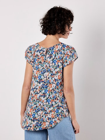 Chemisier ' ' Apricot en bleu