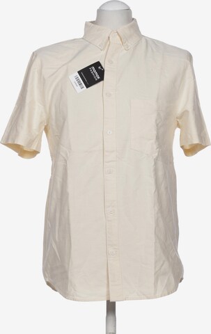 WEEKDAY Button Up Shirt in S in Beige: front