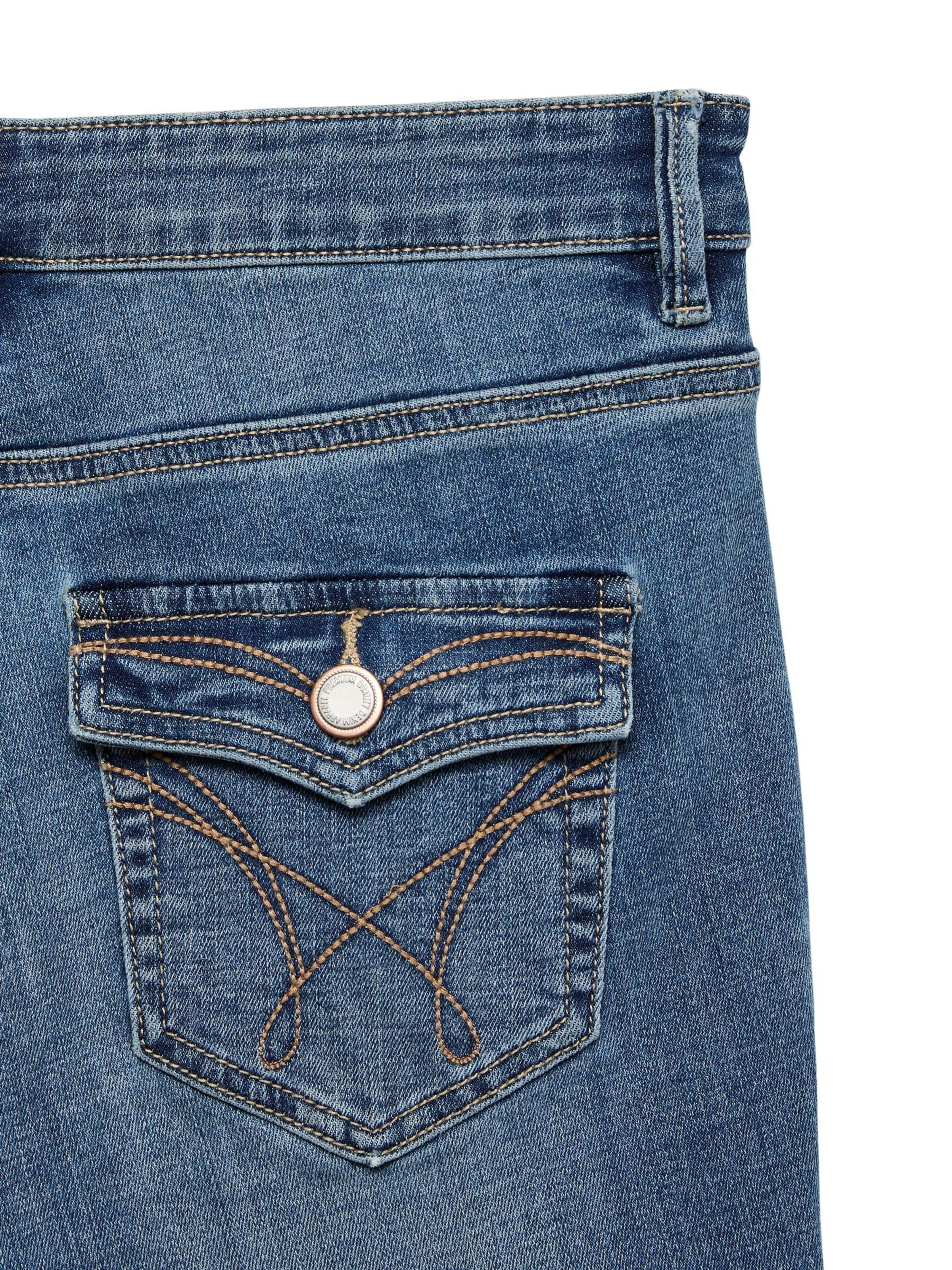 VERO MODA Flared Jeans 'VMCamille' in Blauw