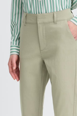 b.young - Slimfit Calças chino 'BYDIXI' em cinzento