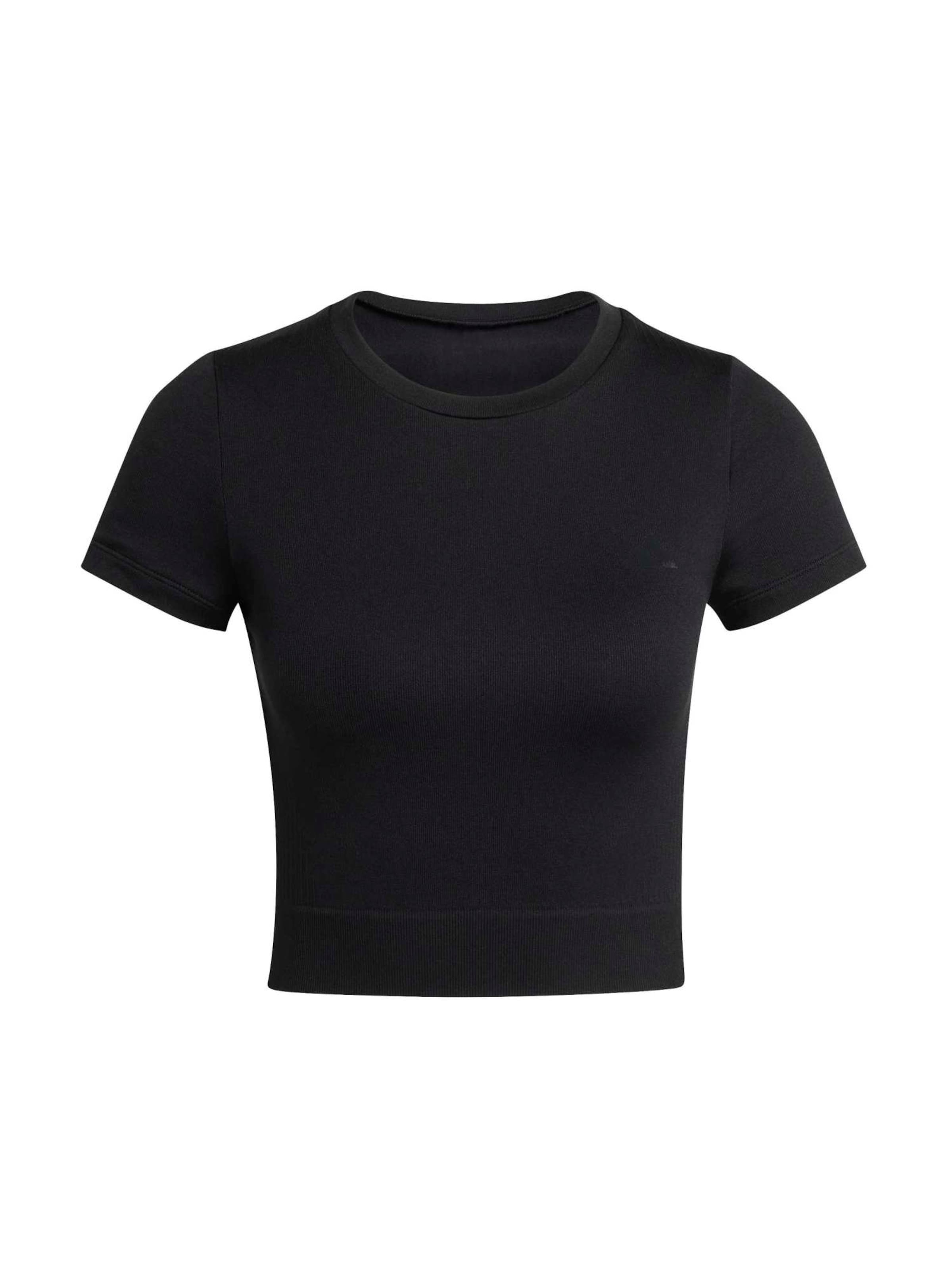 ADIDAS PERFORMANCE - Camiseta funcional en negro: frente