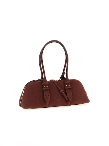 Borsa a mano 'Bowling Baguette' di PINKO in rosso