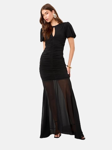 Lipsy Společenské šaty – černá: přední strana