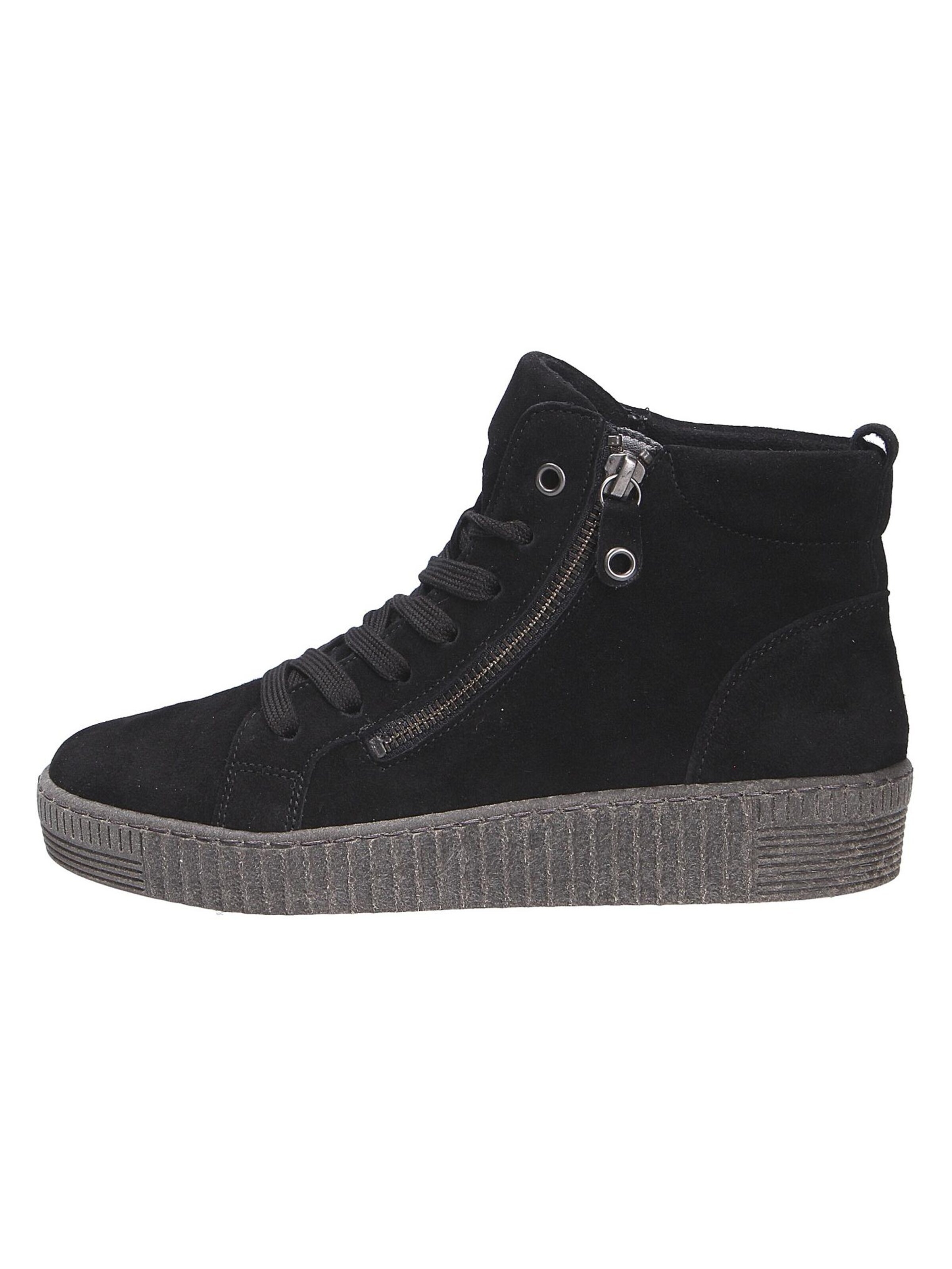 GABOR Lace-Up Boots in Black