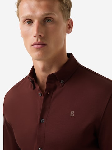 BOGNER Slim Fit Hemd 'Franz' in Rot