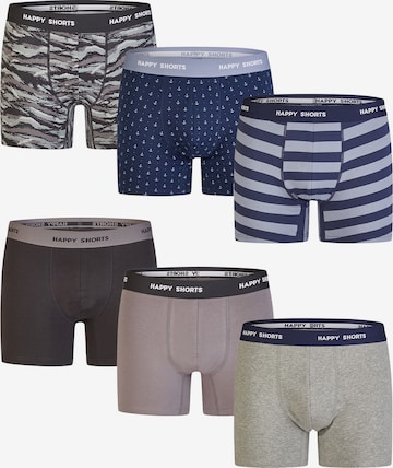 Happy Shorts - Boxers ' Camou-Prints ' em mistura de cores: frente