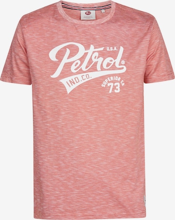 Petrol Industries Shirt in Oranje: voorkant