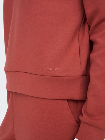 ONLY PLAY Athletic Sweatshirt in Red