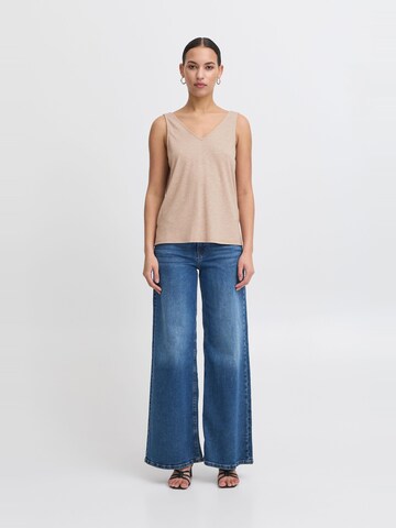 Haut ' IHREBEL ' ICHI en beige