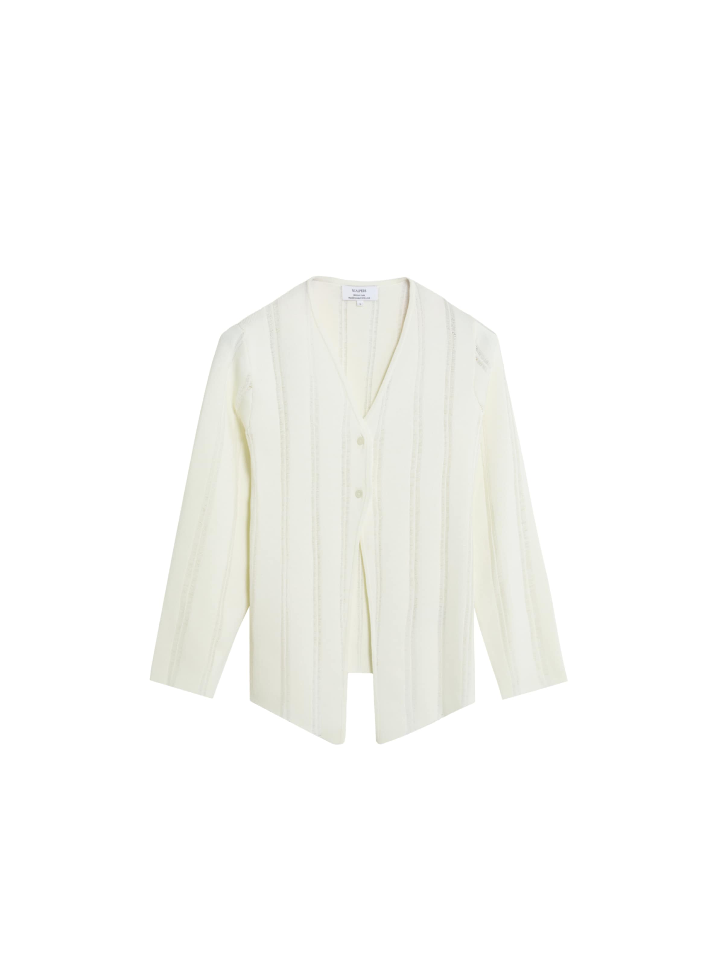 Scalpers Kardigán ' ' - bézs: elől