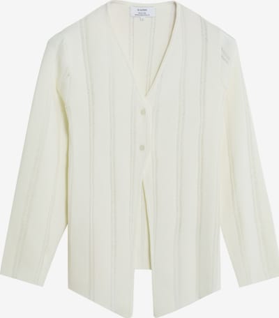 Scalpers Brokenknit Cardigan ' ' in ecru / weiß, Produktansicht