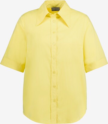 Ulla Popken Blouse in Yellow: front