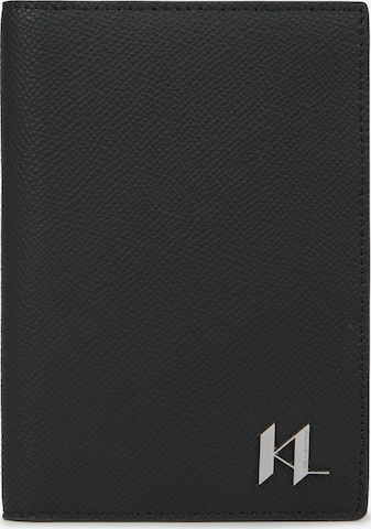 Karl Lagerfeld Kukkaro 'Monogram' värissä musta: etupuoli