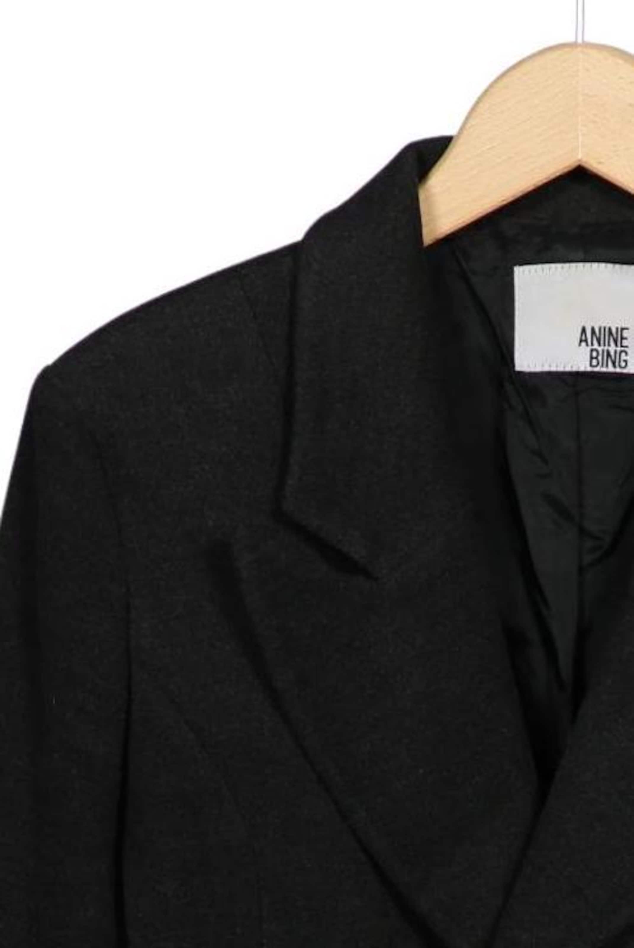 Anine Bing Jacket & Coat in L in Black