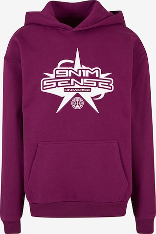 9N1M SENSE Sweatshirt in Lila: predná strana