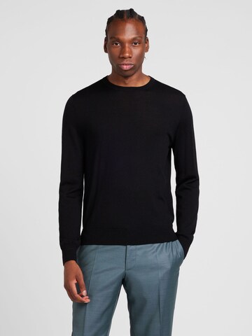 Tiger of Sweden Sweter 'CONNOR' w kolorze czarny: przód