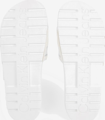 Calvin Klein Jeans Strand-/Badeschuh in Weiß