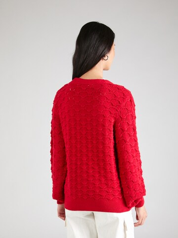 Cardigan 'MAXINE' ONLY en rouge