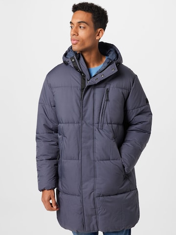 Manteau d’hiver TOM TAILOR DENIM en bleu : devant