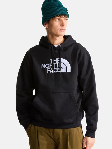 THE NORTH FACE Bluzka sportowa 'THE NORTH FACE M ESS DP REG HODDIE FELPA' w kolorze czarny