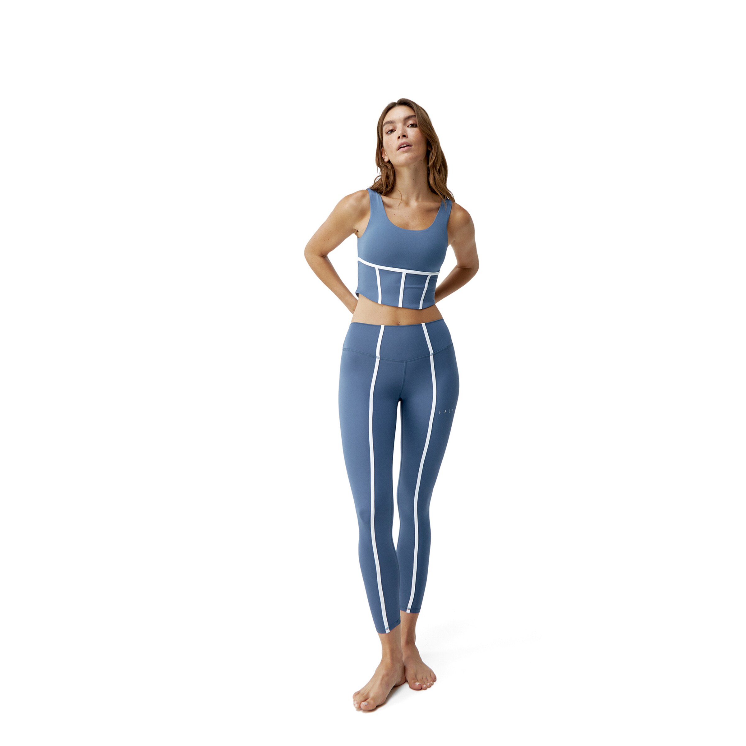 Born Skinny Leggings 'Vani' in Blauw