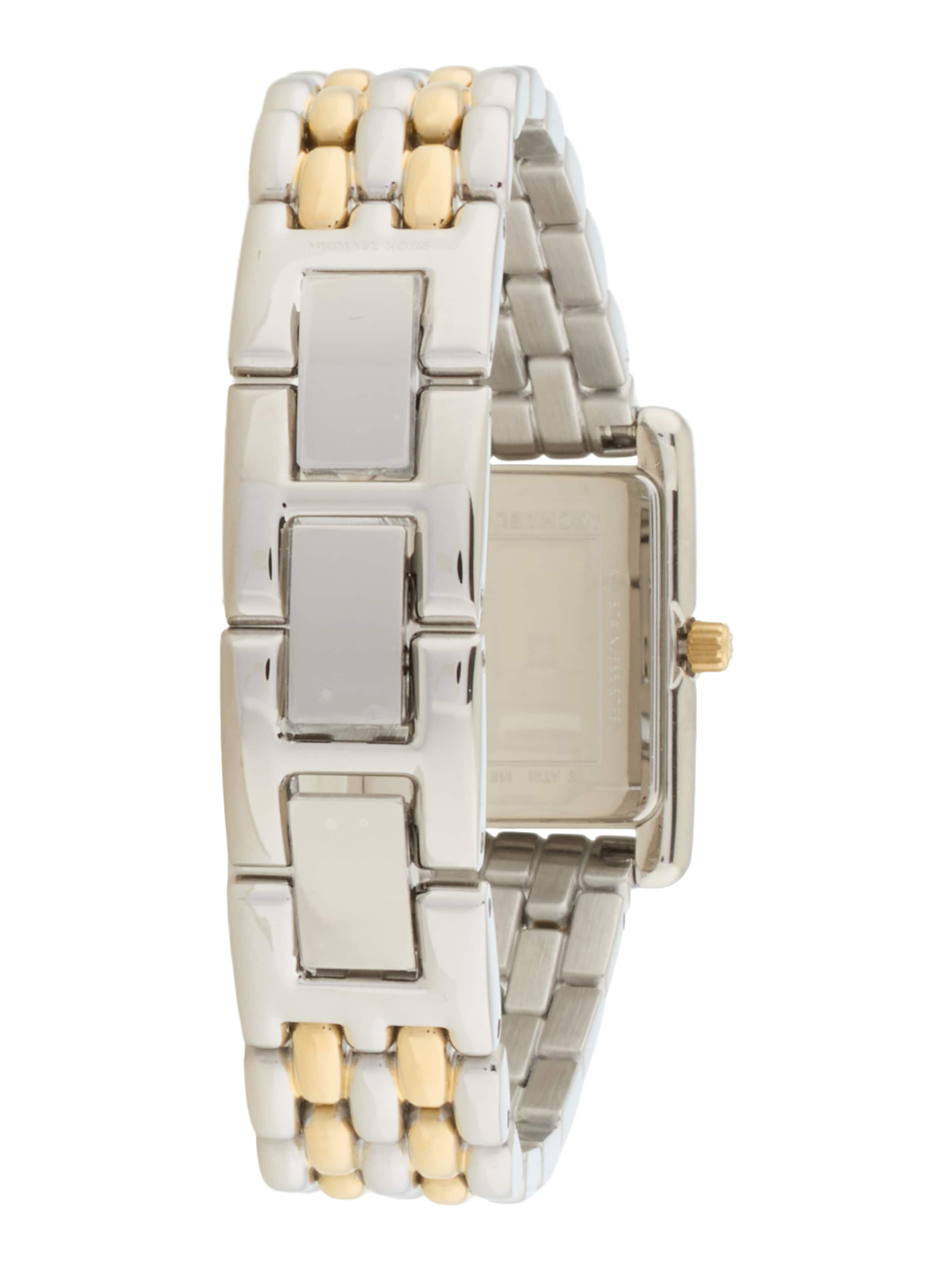 MICHAEL Michael Kors Аналогов часовник 'ESSEX' в сребърно