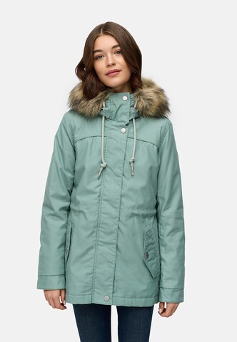 Parka invernale 'Tawny' di Ragwear in verde: frontale