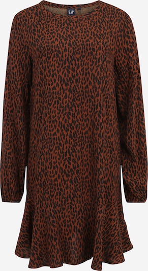 Gap Tall Kleid 'FLOUNCE' in braun / schwarz, Produktansicht