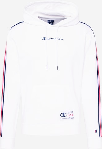 Champion Authentic Athletic Apparel Sweatshirt in White: front