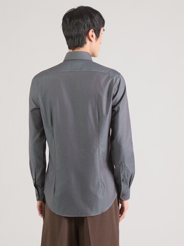 Slim fit Cămașă de la Michael Kors pe gri: spate