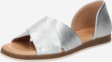 Apple of Eden Sandal 'CELINE' i silver: framsida