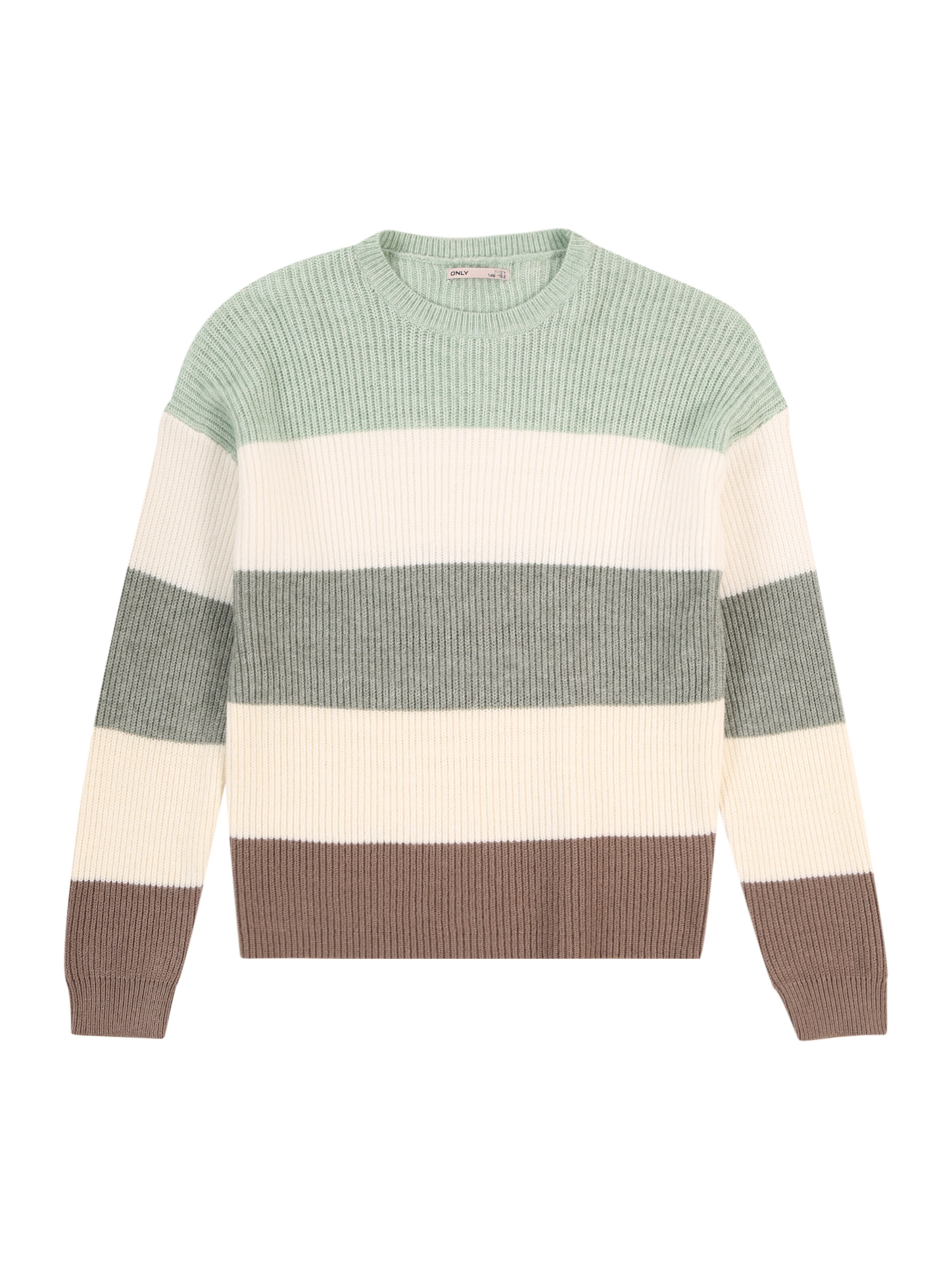Pullover 'KONSandy' di ONLY GIRLS in verde: frontale
