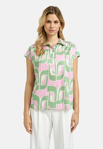 Milano Italy Blouse in Pink: front