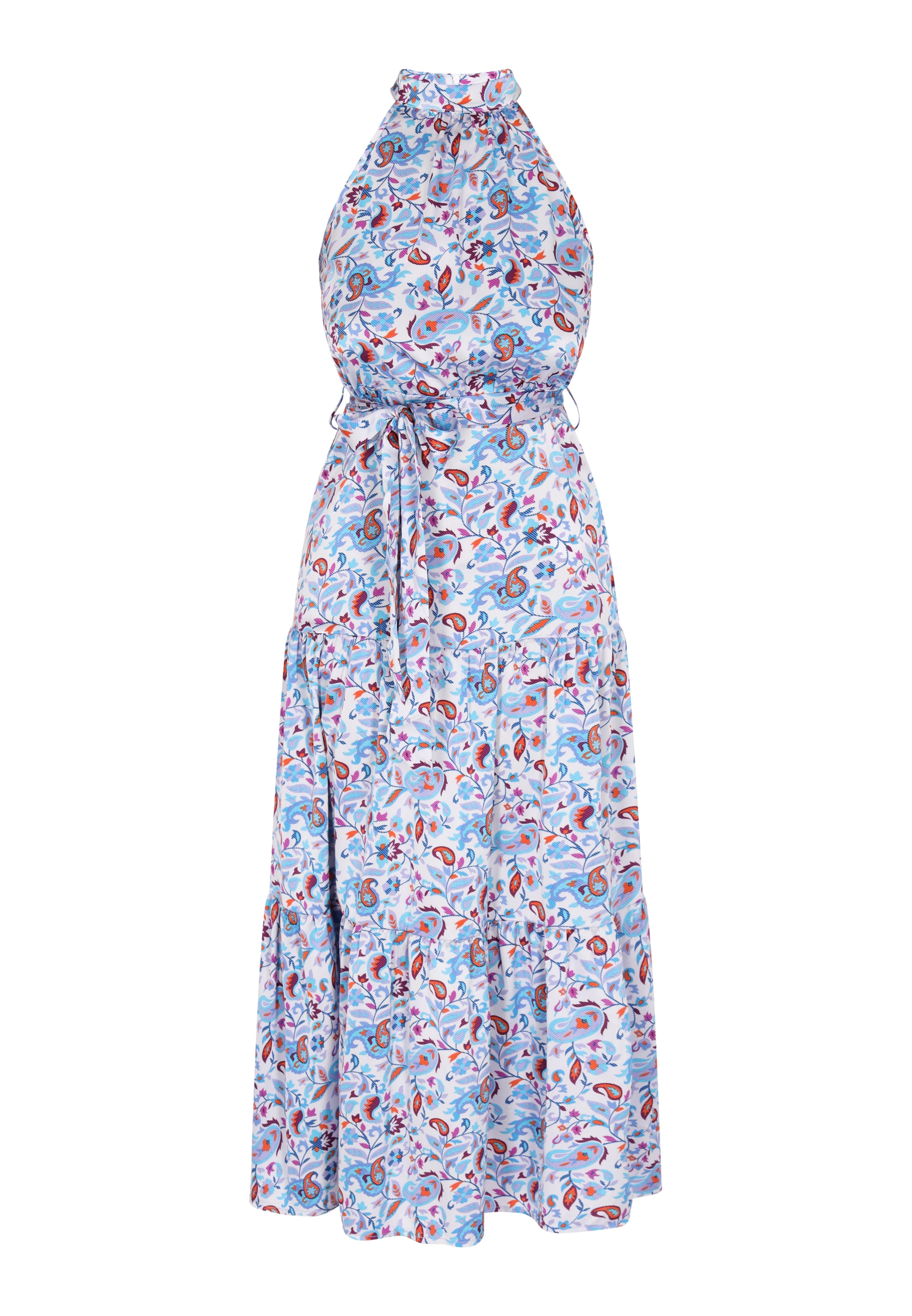 IZIA Καλοκαιρινό φόρεμα σε μπλε: μπροστά