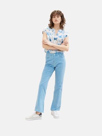 TOM TAILOR Blouse in Blue