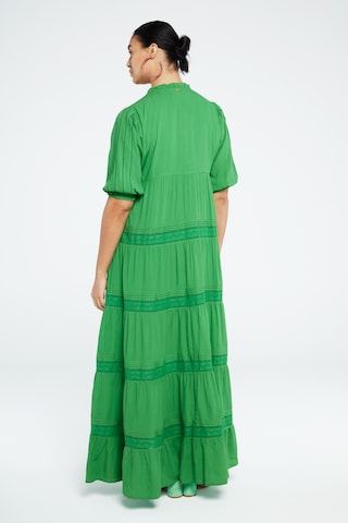Fabienne Chapot Shirt Dress 'Kira' in Green