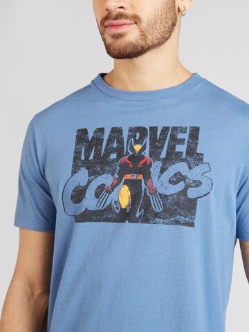 GAP Shirt 'WOLVERINE' in Blue