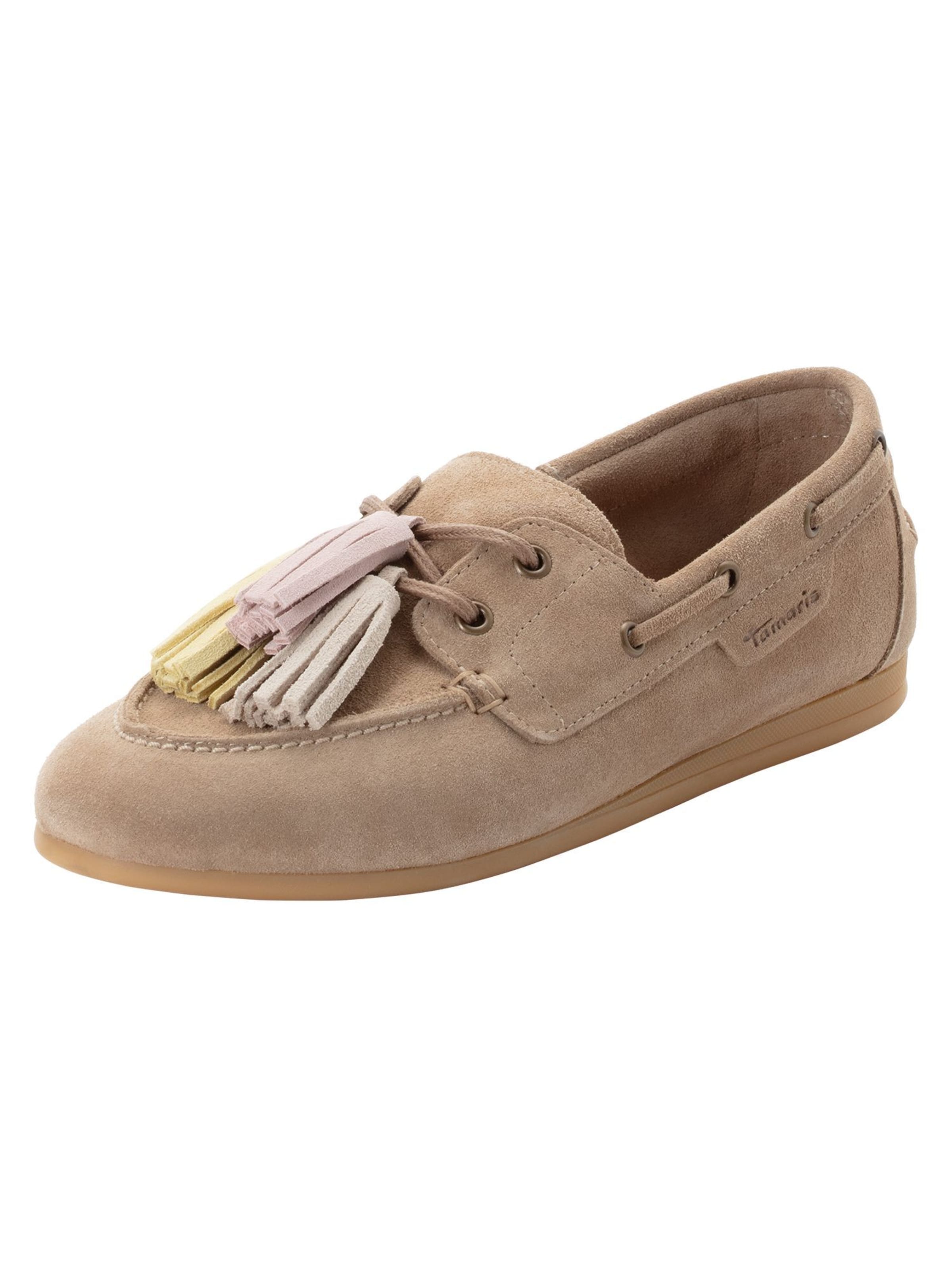 Mocassin Tamaris en marron : devant