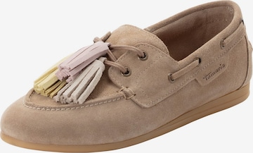 Mocassin Tamaris en marron : devant