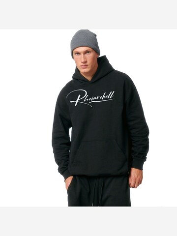 Rheinrebell Sweatshirt in Black: front