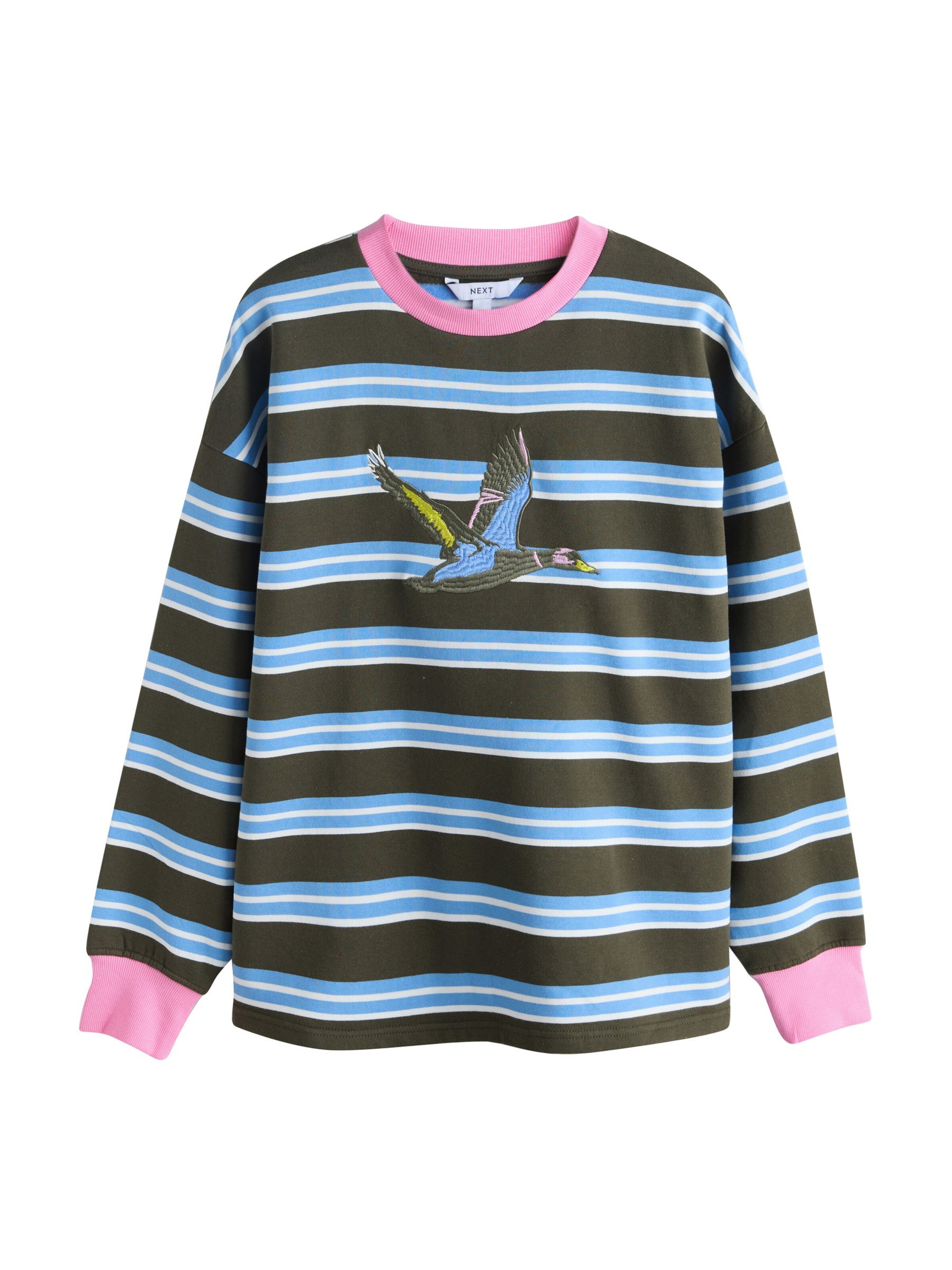 NextSweater majica - plava boja: prednji dio