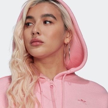 ADIDAS ORIGINALS - Casaco em moletão 'Loungewear' em rosa