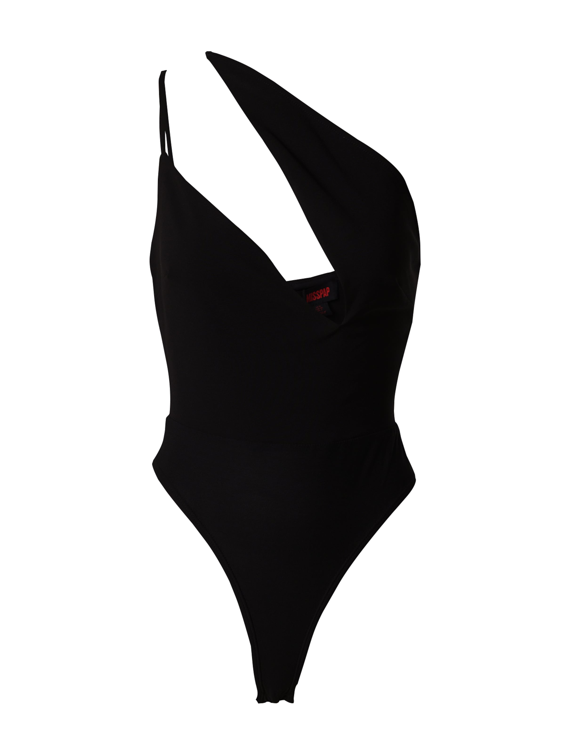 Misspap Κορμάκι-μπλουζάκι σε μαύρο: μπροστά