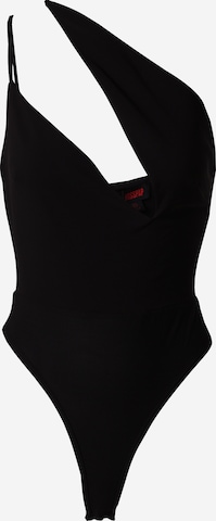 Misspap Κορμάκι-μπλουζάκι σε μαύρο: μπροστά